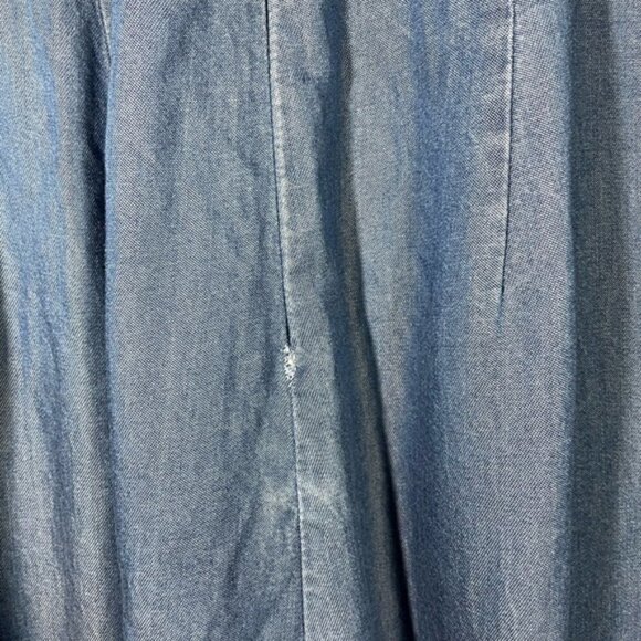 Everlane Denim Sleeveless Jumpsuit size 0 - Picture 6 of 8